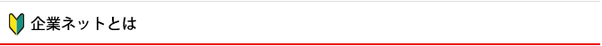 企業ネットとは